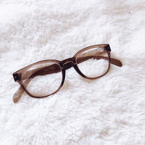 Mason Clear Brown Modern Chic Reader Glasses - Picture 3 of 9